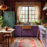 Haz que verde, rosa, morado y turquesa funcionen en tu decoración